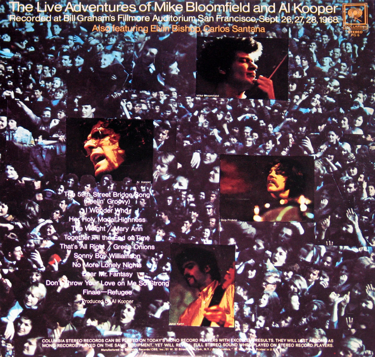 High Resolution # Photo Mike Bloomfield Live Adventures Mike Bloomfield Al Kooper 